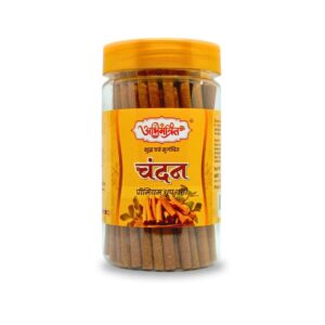 Abhimantrit chandan dhoop sticks with soothing sandalwood fragrance