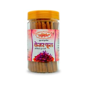 Abhimantrit kesar phool dhoop sticks with warm floral fragrance