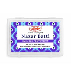 Abhimantrit Spiritual And Energized Nazar Batti Evil Eye Protection Pack of 15